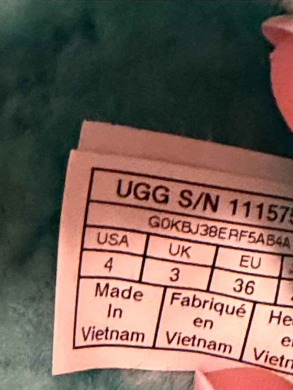 UGG good no